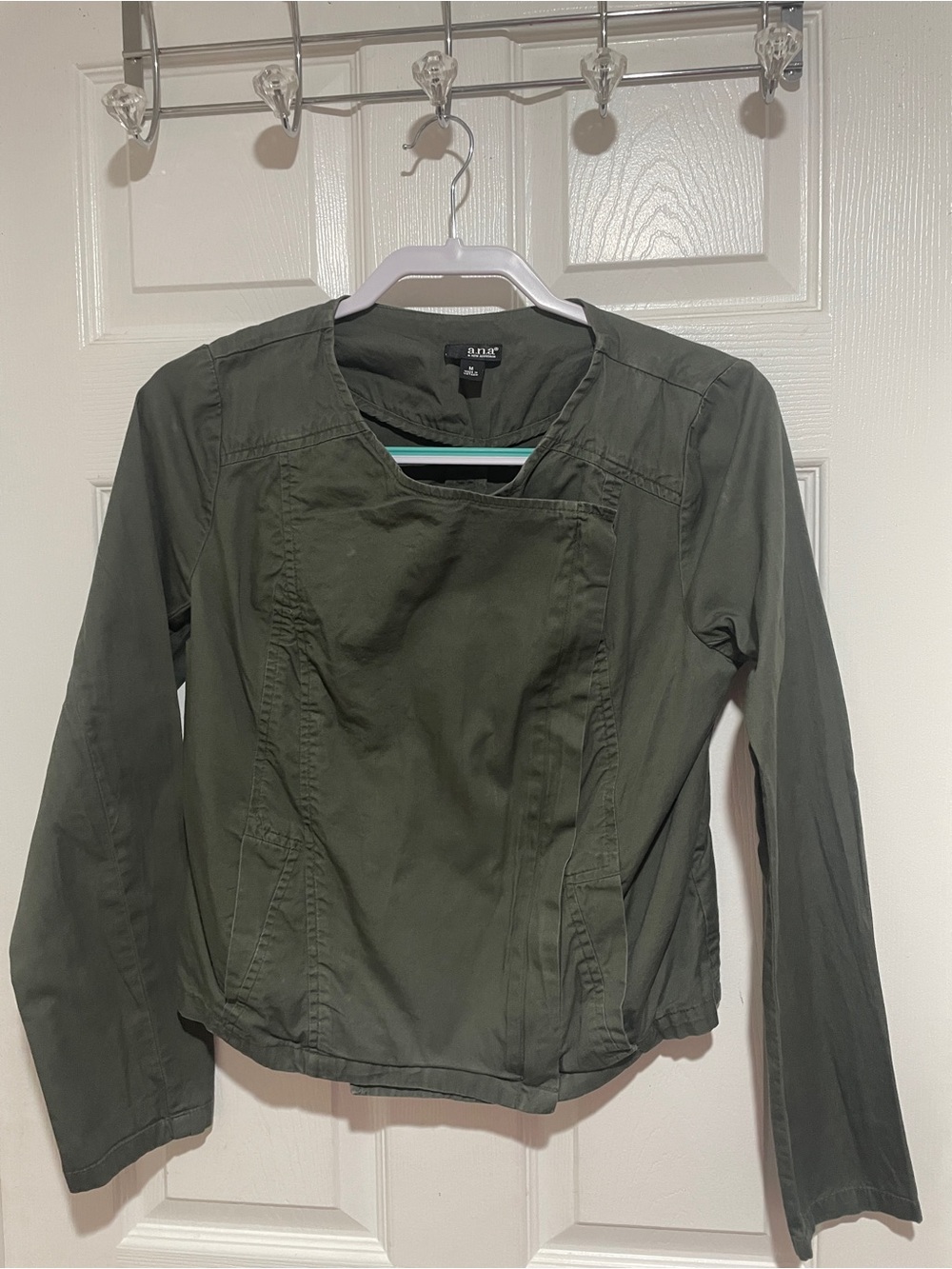 Moss Green Lightweight Utility Jacket - Ana
